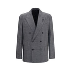 Gray Wool Oves Aries Blazer