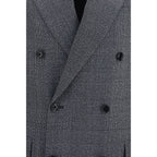 Gray Wool Oves Aries Blazer