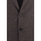 Brown Wool Oves Aries Blazer