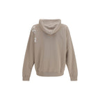 Beige Cotton Sweatshirt