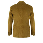 Green Cotton Men Jacket