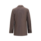 Brown Cashmere Blazer