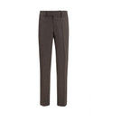 Brown Viscose Dress Pants