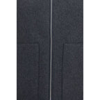 Gray Wool Oves Aries Sleeveless Jacket