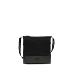 Black Calf Leather Bos Taurus Shoulder Bag