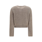Beige Silk Cardigan
