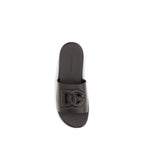Brown Calf Leather Bos Taurus Flat Sandals