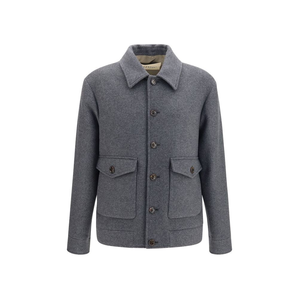 Gray Wool Oves Aries Jacket