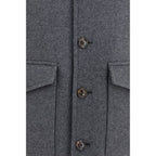 Gray Wool Oves Aries Jacket