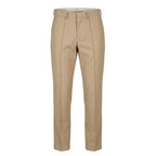 Beige Cotton Mens Pants