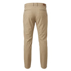 Beige Cotton Mens Pants
