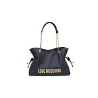 Black Polyester Handbag