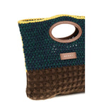 Multicolor Wool Oves Aries Clutch Bag