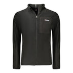 Black Polyester Men Sweater