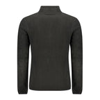 Black Polyester Men Sweater