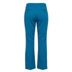 Blue Cotton Women Pants