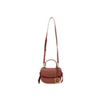 Brown Polyethylene Handbag