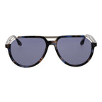 Brown Acetate & Stainless Steel Sunglasses