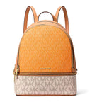 Orange Canvas Backpack