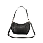 Black Polyurethane Women's Bag