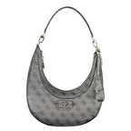 Black Polyurethane Women's Bag