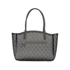Black Polyurethane Women's Bag
