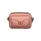 Pink Leather Women's Bag