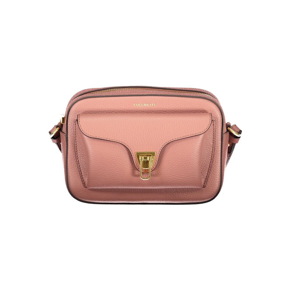 Pink Leather Women's Bag