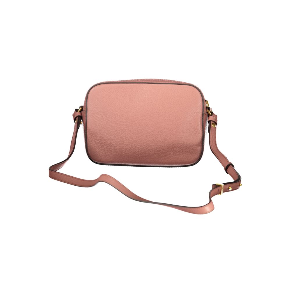 Pink Leather Women's Bag