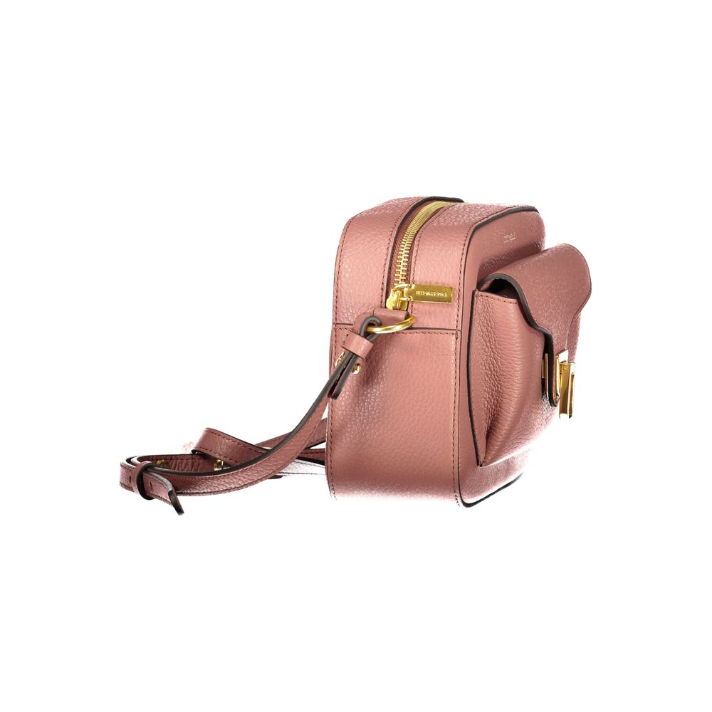 Pink Leather Women's Bag
