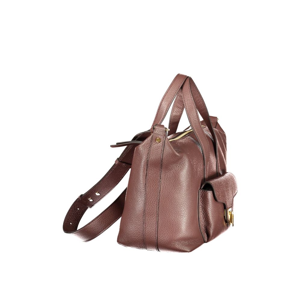 Brown Leather Handbag