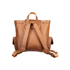 Brown Leather Backpack