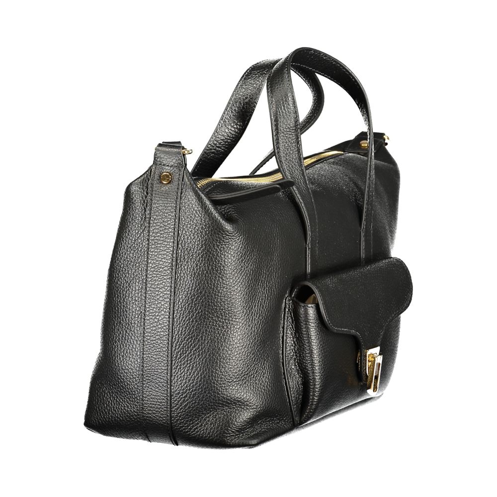 Black Leather Handbag