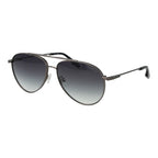 Gray Stainless Steel Sunglasses