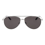 Silver Stainless Steel Sunglasses