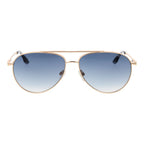 Gold Stainless Steel Sunglasses
