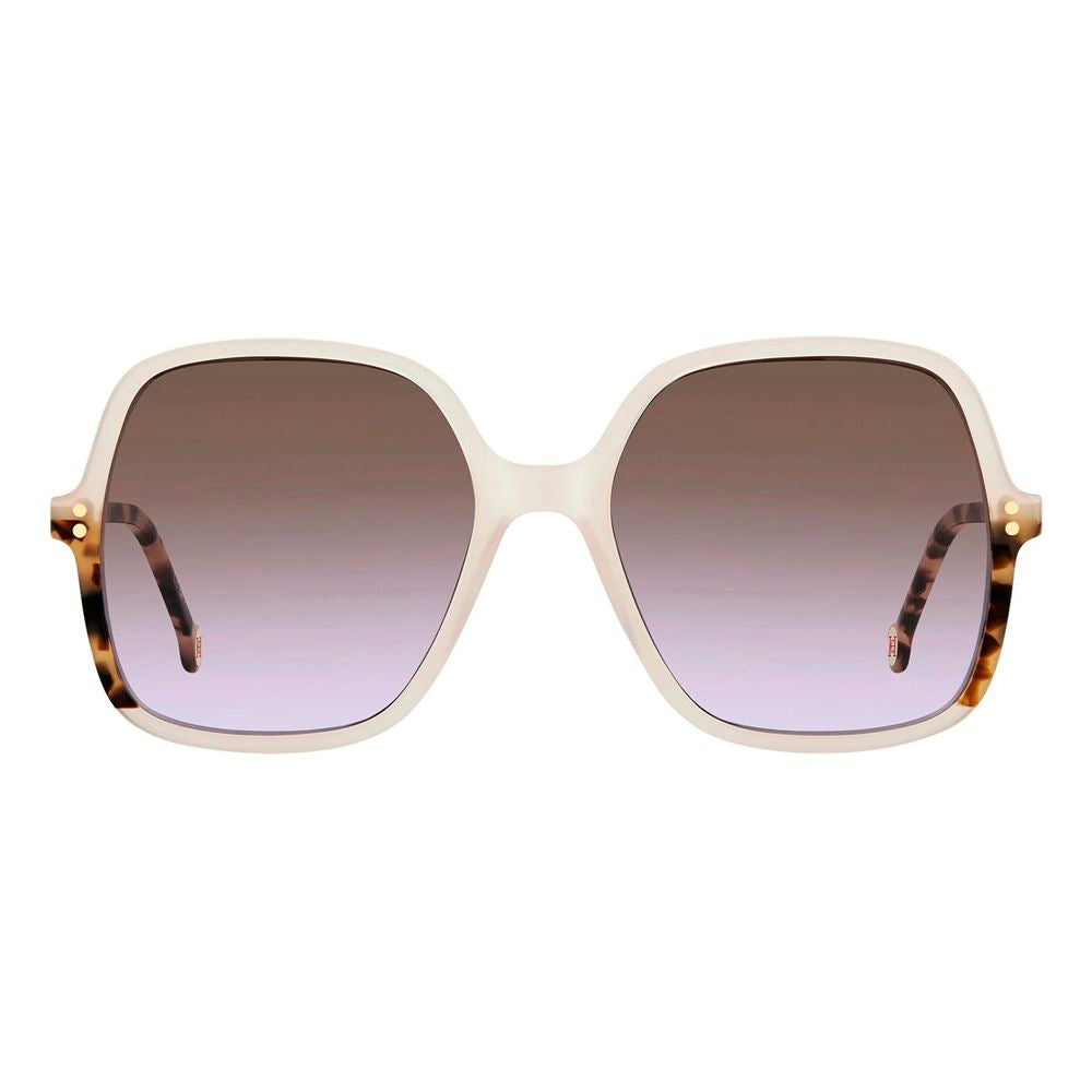 Beige Acetate Sunglasses