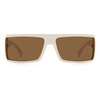 Beige Acetate Sunglasses