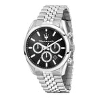 Gray Stainless Steel Dress Watch