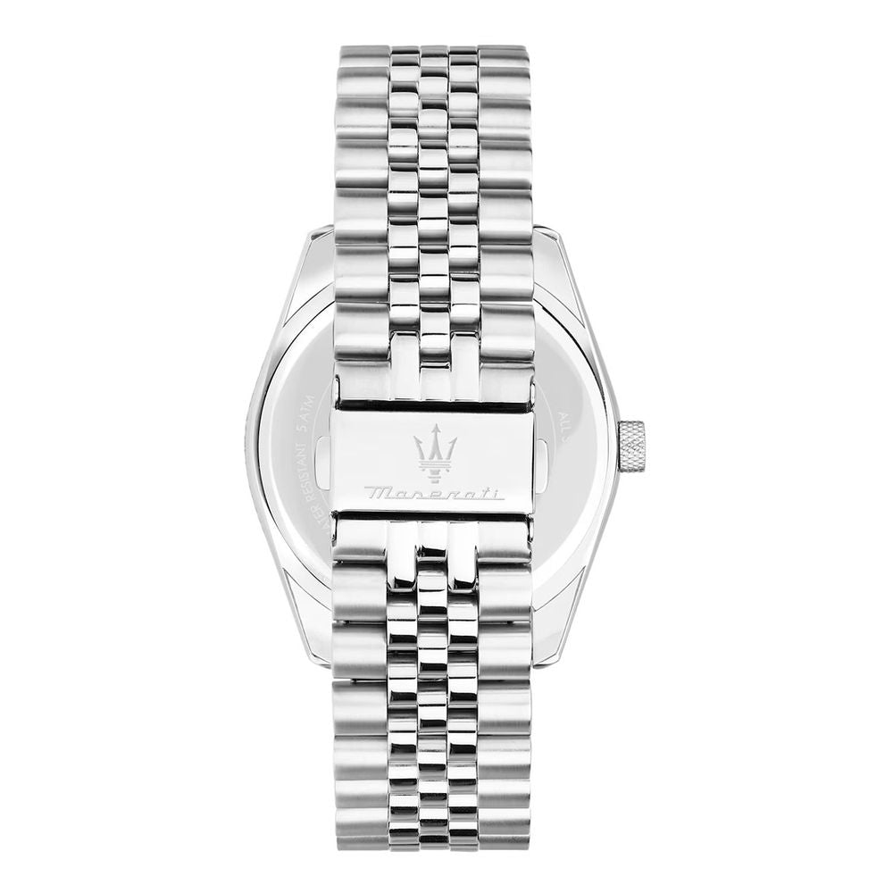 Gray Stainless Steel Dress Watch