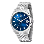 Gray Stainless Steel Dress Watch