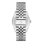 Gray Stainless Steel Dress Watch