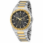 Gray Stainless Steel Dress Watch