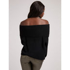 Black Polyester Sweatshirt