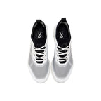 Black And White Synthetic Athletic Sneakers