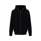 Black Polyester Hoodie