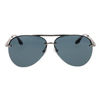 Gray Metal Sunglasses