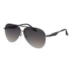 Gray Metal Sunglasses