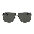 Silver Metal Sunglasses