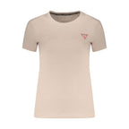 Pink Cotton Womens T-Shirt